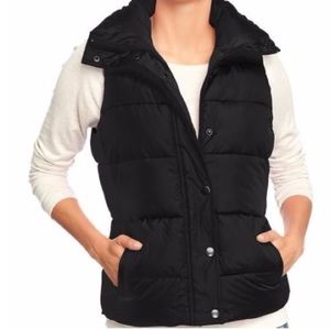 Black Puffer Vest